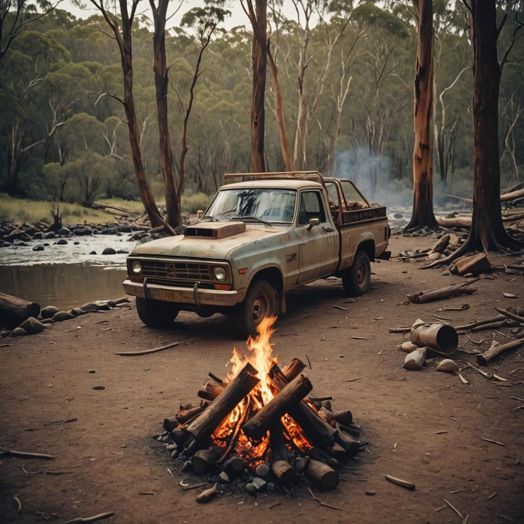 Cinematic Australian Camping Trip by River Creek