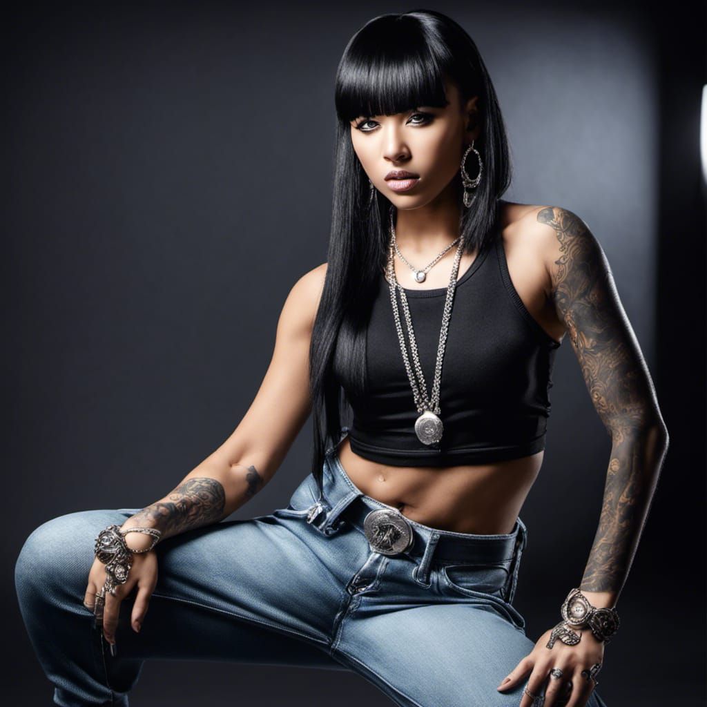 Hip-Hop Fashion for Asian Breakdance Girls 2