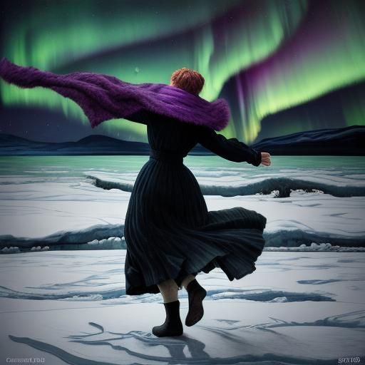 background Antarctica with northern light,
ugly, tiles, poorly drawn hands, poorly drawn feet, poorly drawn face, out of...