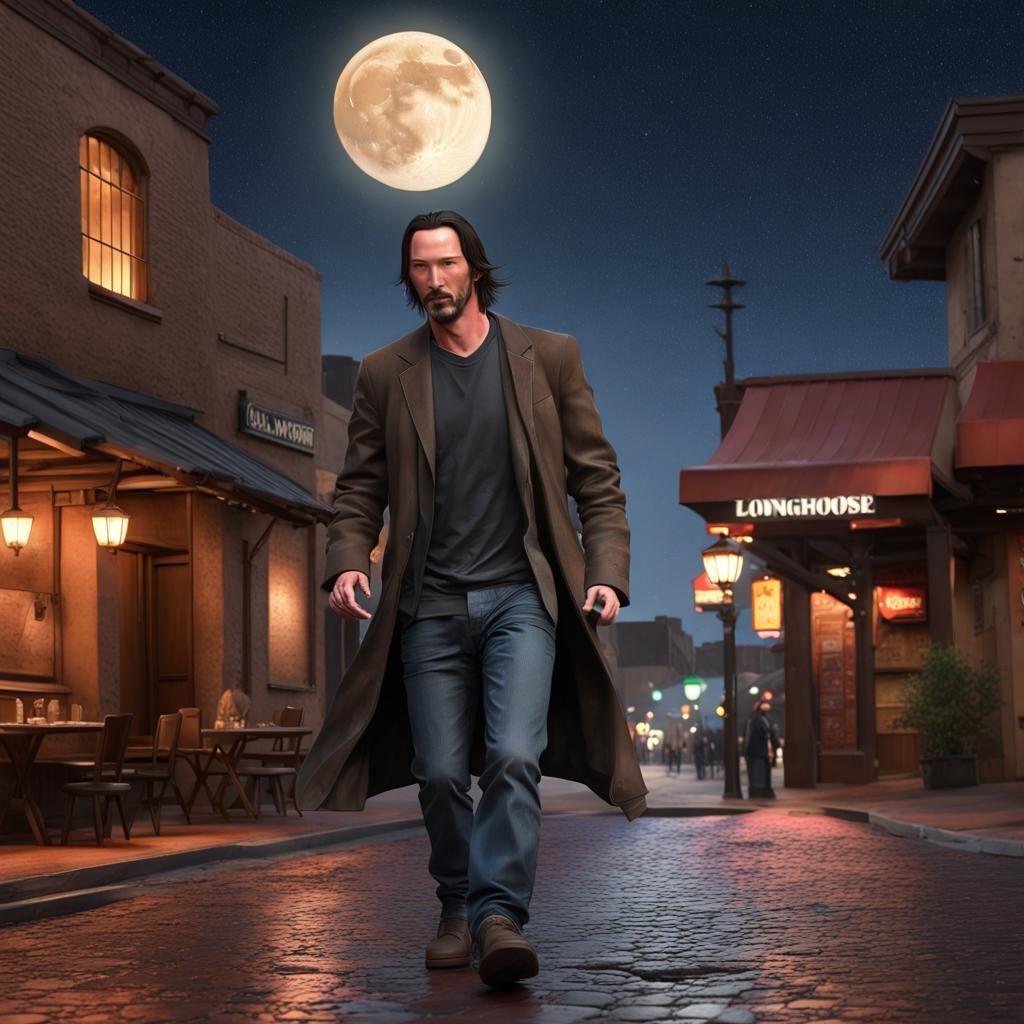 Keanu Reeves takes a homeless person to a Longhorn Steakhous...