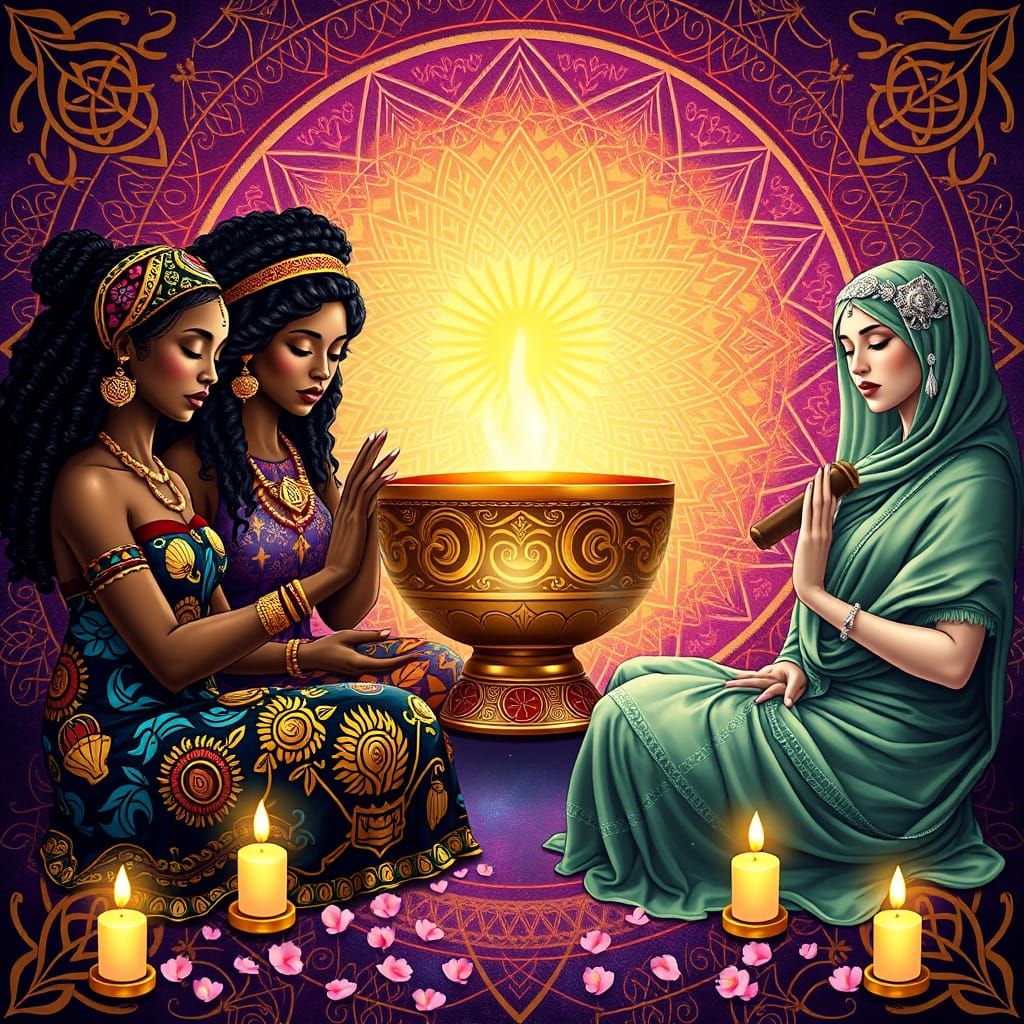 Goddesses of Creation in Sacred Ceremony