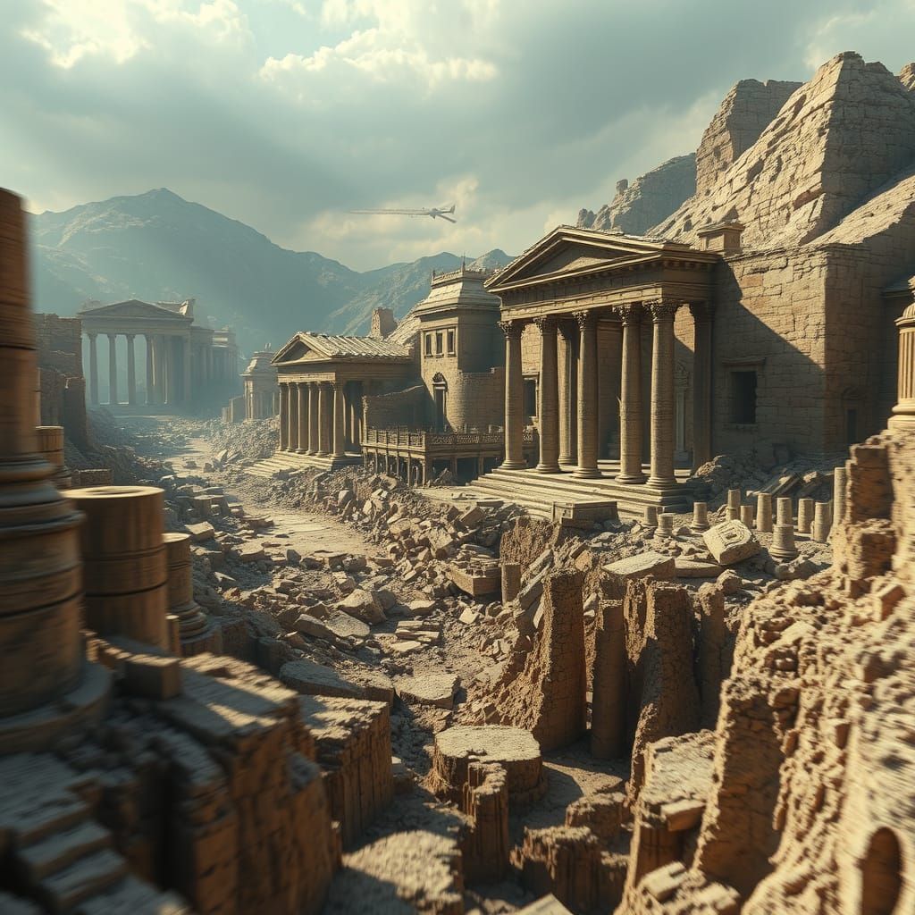 Earthquake Devastates Ancient City: Historical Drama