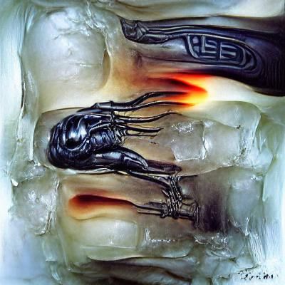 Biomechanical Leg in Flames and Ice