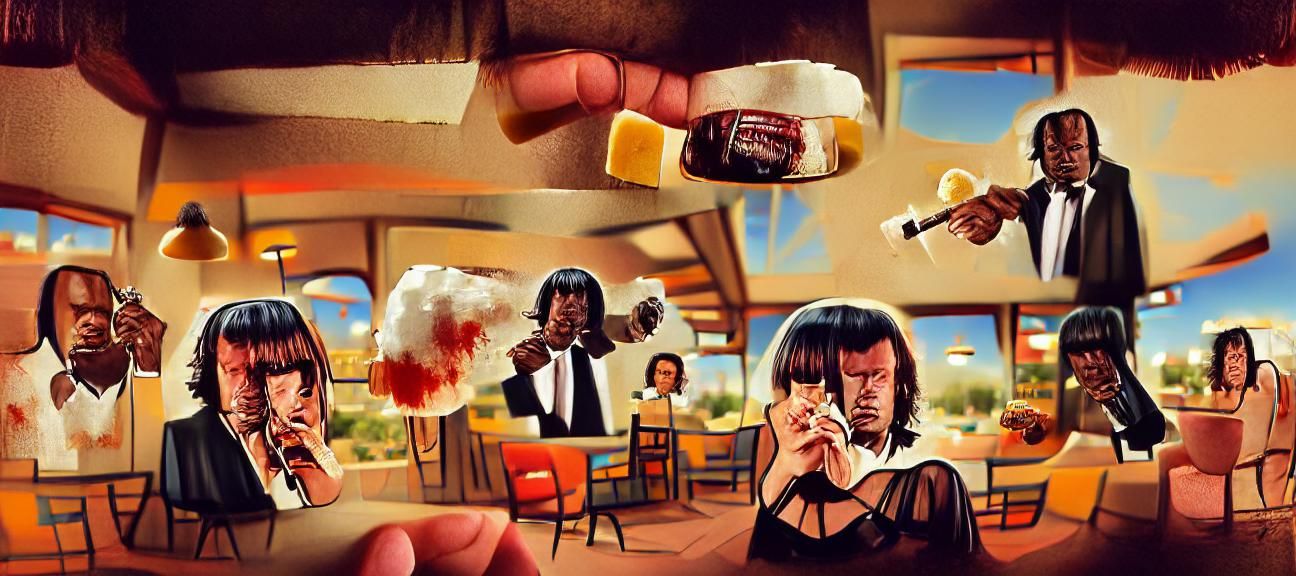 Classic Pulp Magazine Cover Illustration