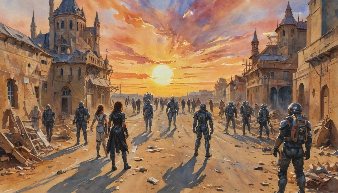 Impressionist Gouache Masterpiece in 8k Resolution