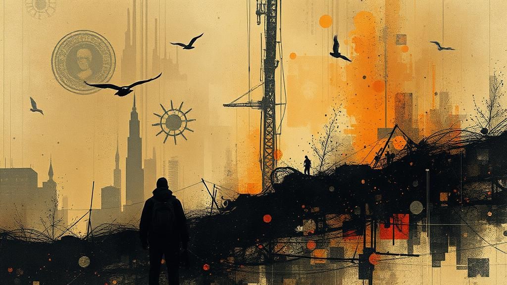 Zen Space Art Inspired by Andreas Lie and Russ Mills