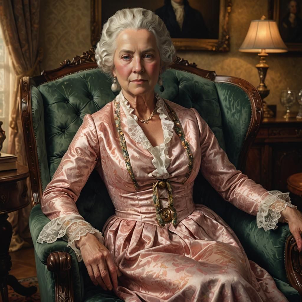 Martha Washington. America's First Lady