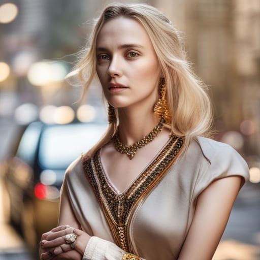 Hyperrealistic Anime Girl with Intricate Details