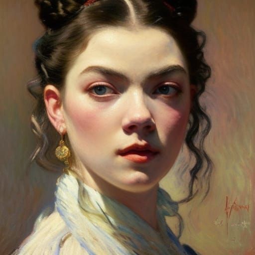 Anya Taylor-Joy by Various Masters