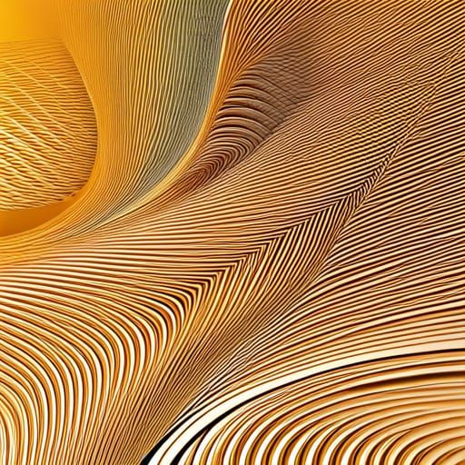 Abstract Vector Fractal with Wave Function and Zentangle