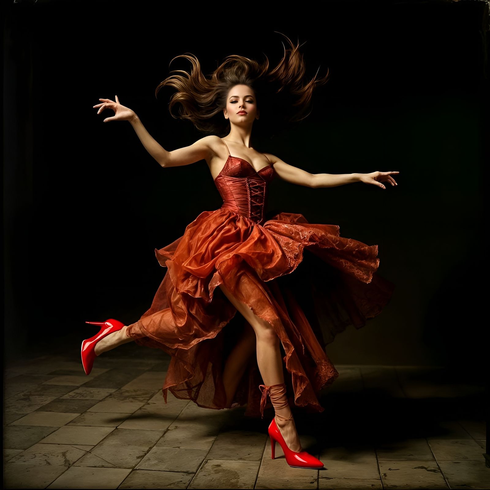 Dancer's Hand Corrected by AI