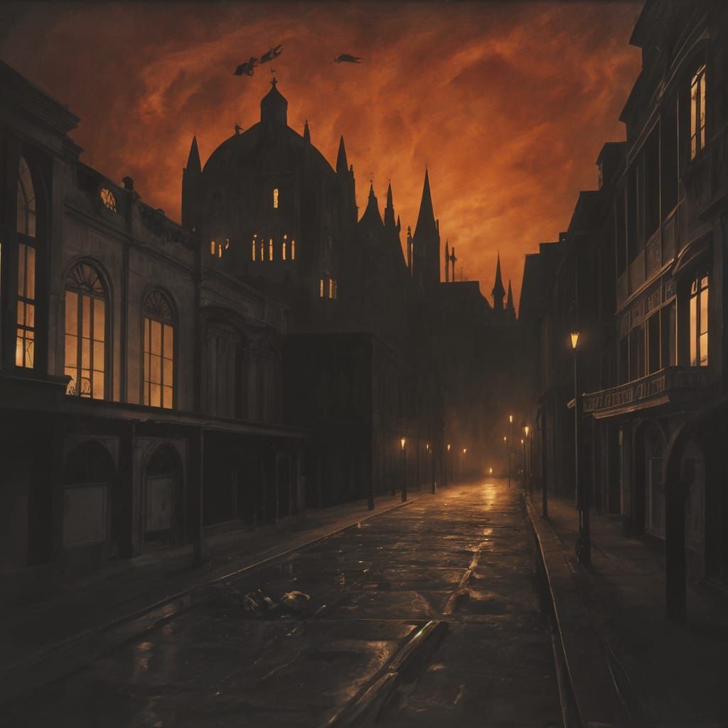 Nightmarish Theme Park Inspired by German Expressionism