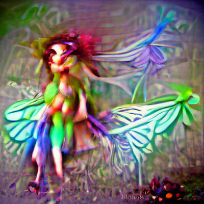 Ethereal Fairy in a Dreamlike Landscape