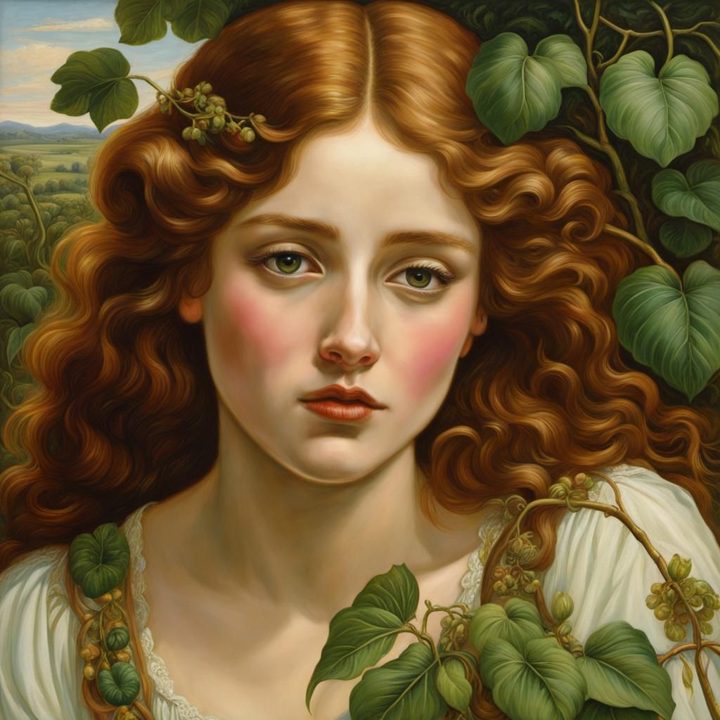 Lancelot Healed: A Pre-Raphaelite Garden Scene