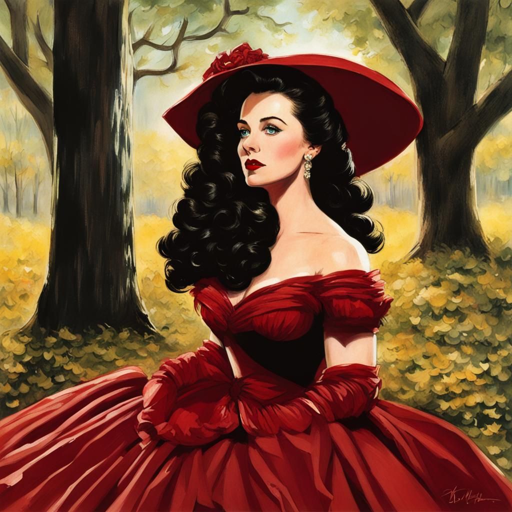 Scarlett O'Hara Portrait