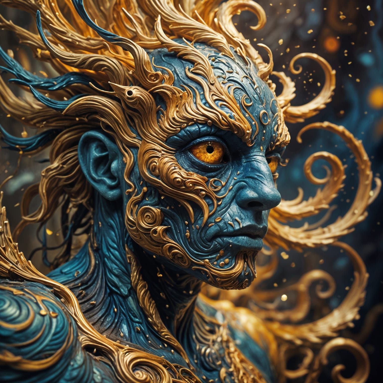 Abstract Metamorphosis Concept Art