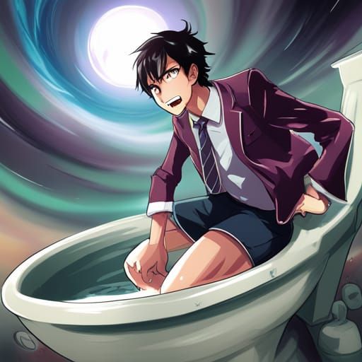 Titan Speakerman: Anime-Style Digital Rendering