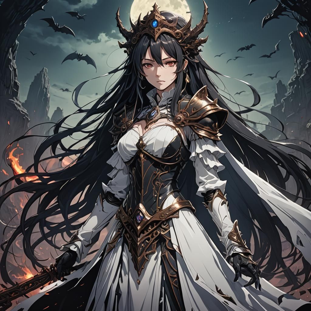 Ellisa Mordread: Anime Bride in Cel-Shaded Style