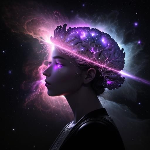 Hyperdetailed Galaxy Brain with Supernova Lights