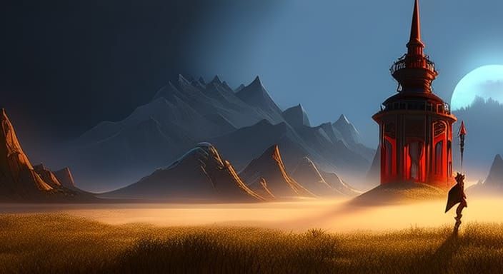Dark Fantasy Horror Concept Art in Unreal Engine