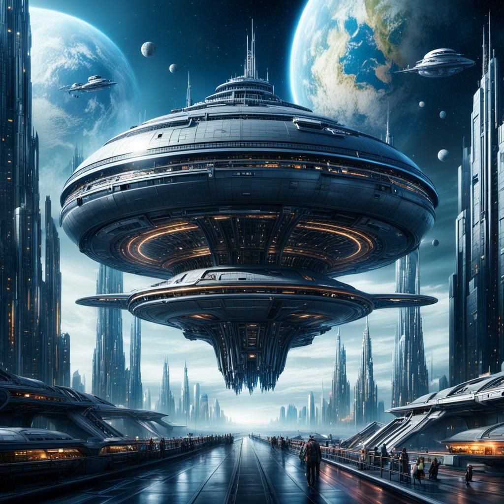 Velocity Starship City: Epic Space Travel