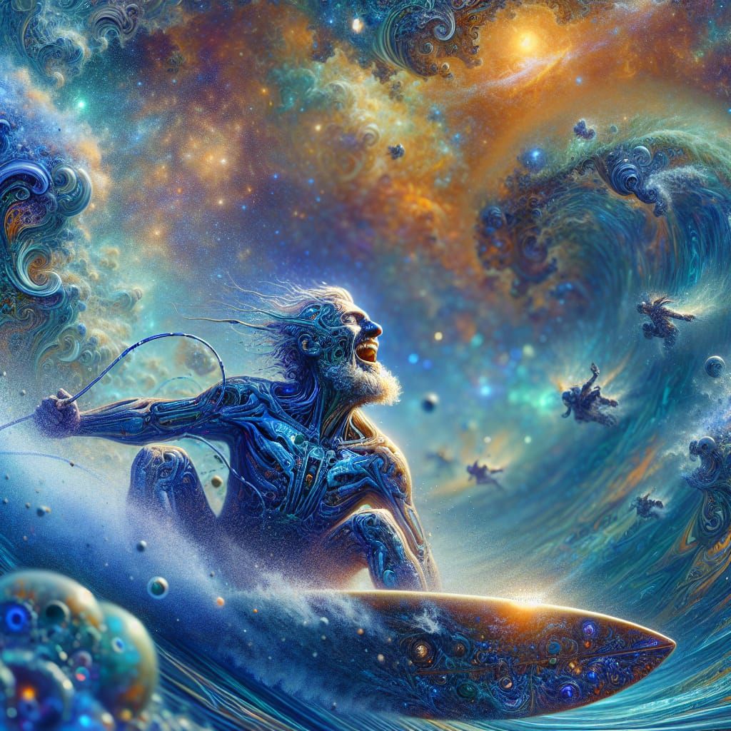 Happy Surfed So Hard All His Skin Came Loose II