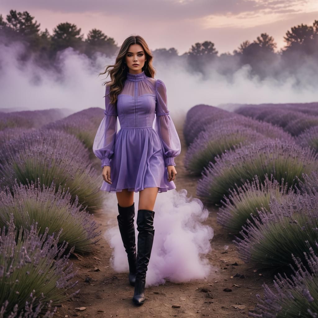 Lavender Haze: A Vision in Purple