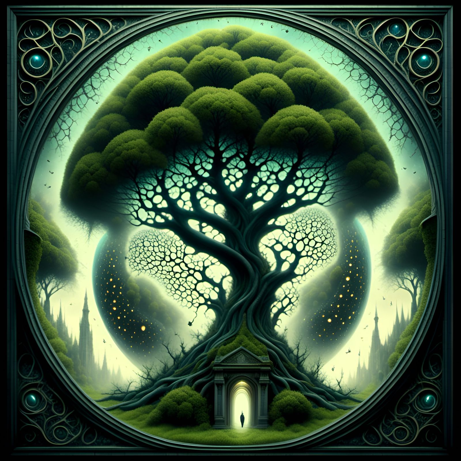 prompt "the secret world of plants"