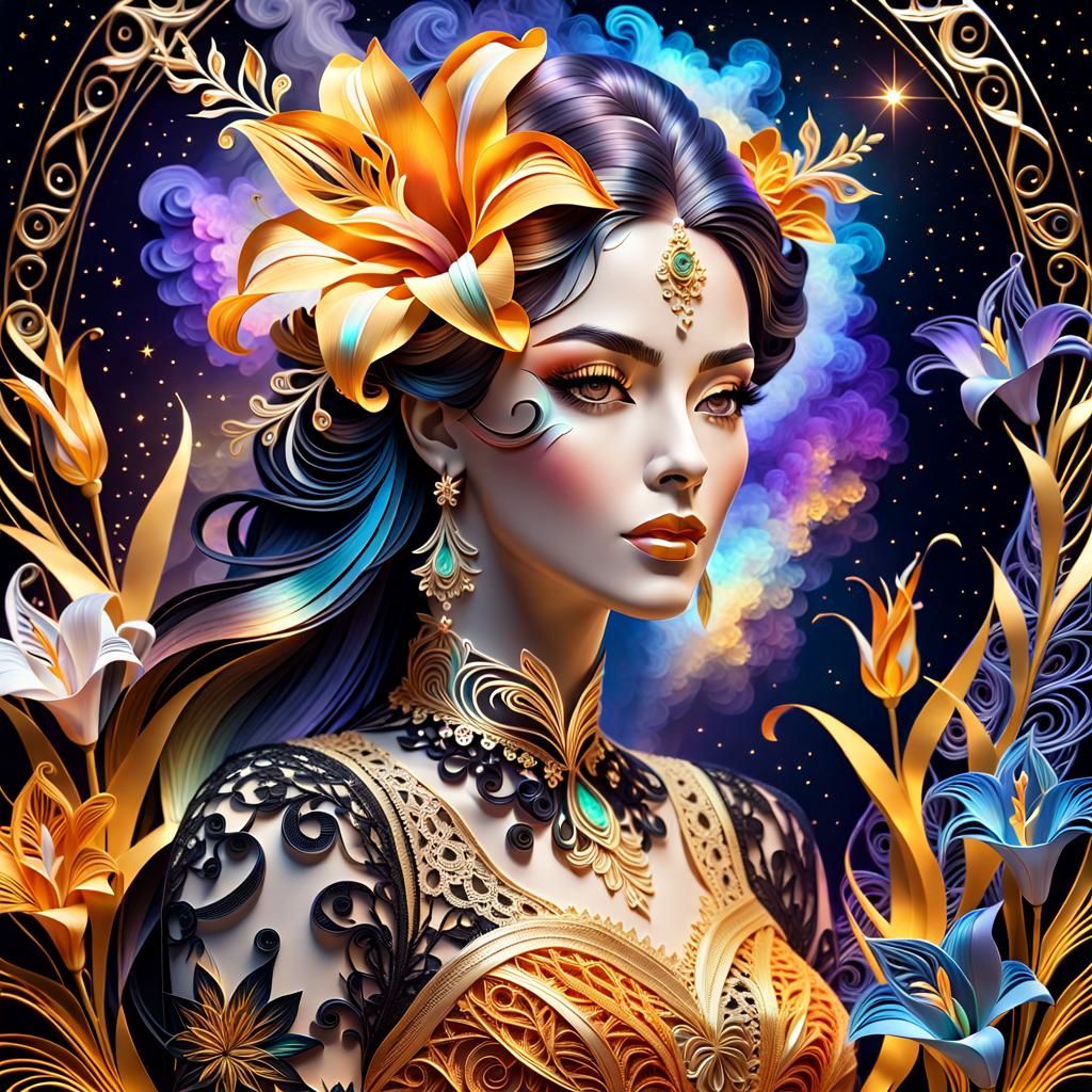 3-( Epic young flower fairy girl✨🤩✨