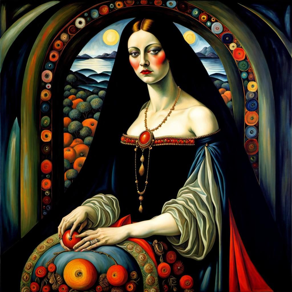 Gothic Goddess: A Surrealist Anime Masterpiece