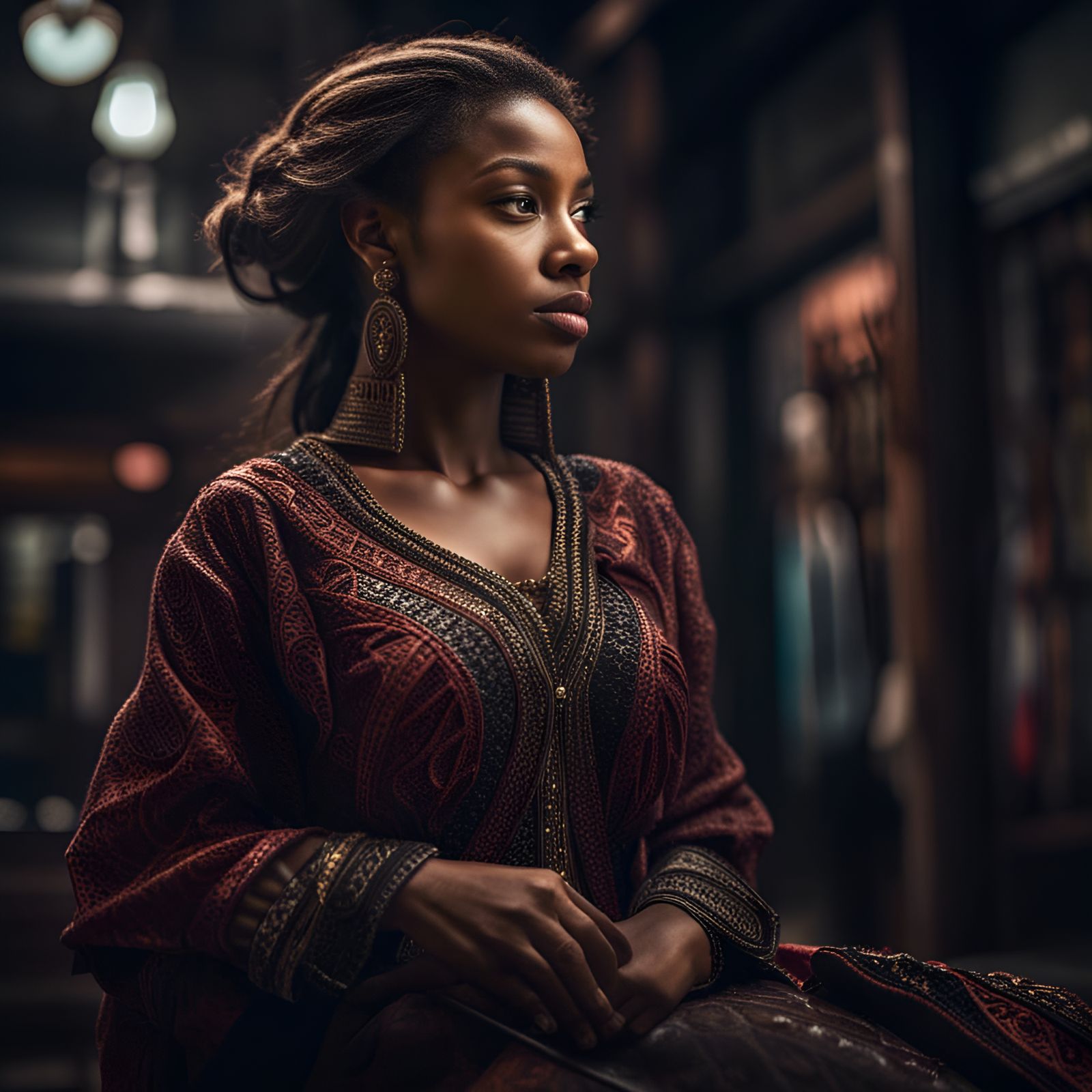 Empowerment in Hyperrealistic Style, Sharp Focus