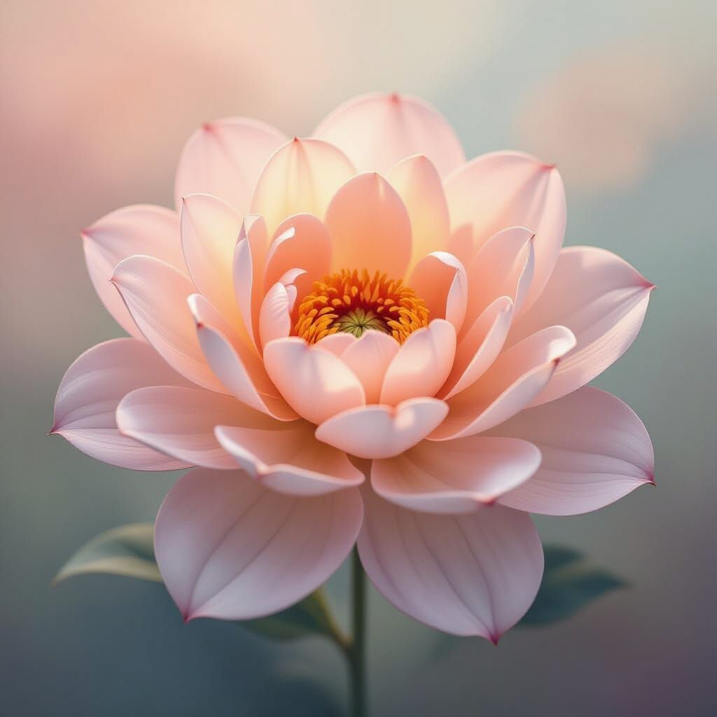 Abstract Gratitude and Affection with Pastel Gradients