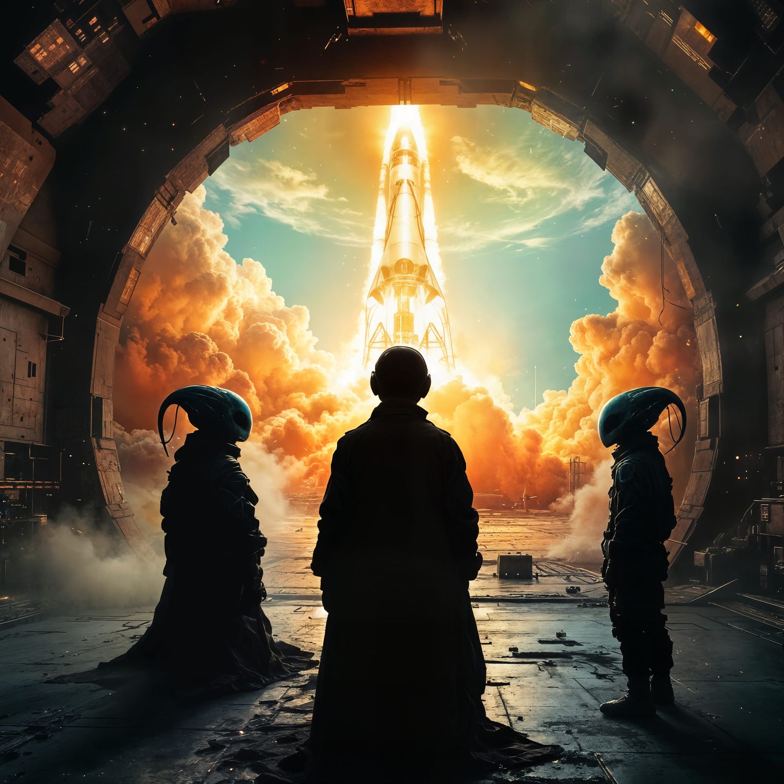 chemical rocket which rides coherent light to ever higher velocities