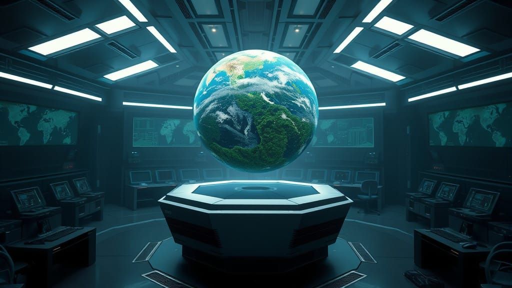 Surreal Holographic Display Depicts Mysterious Super-Earth A...