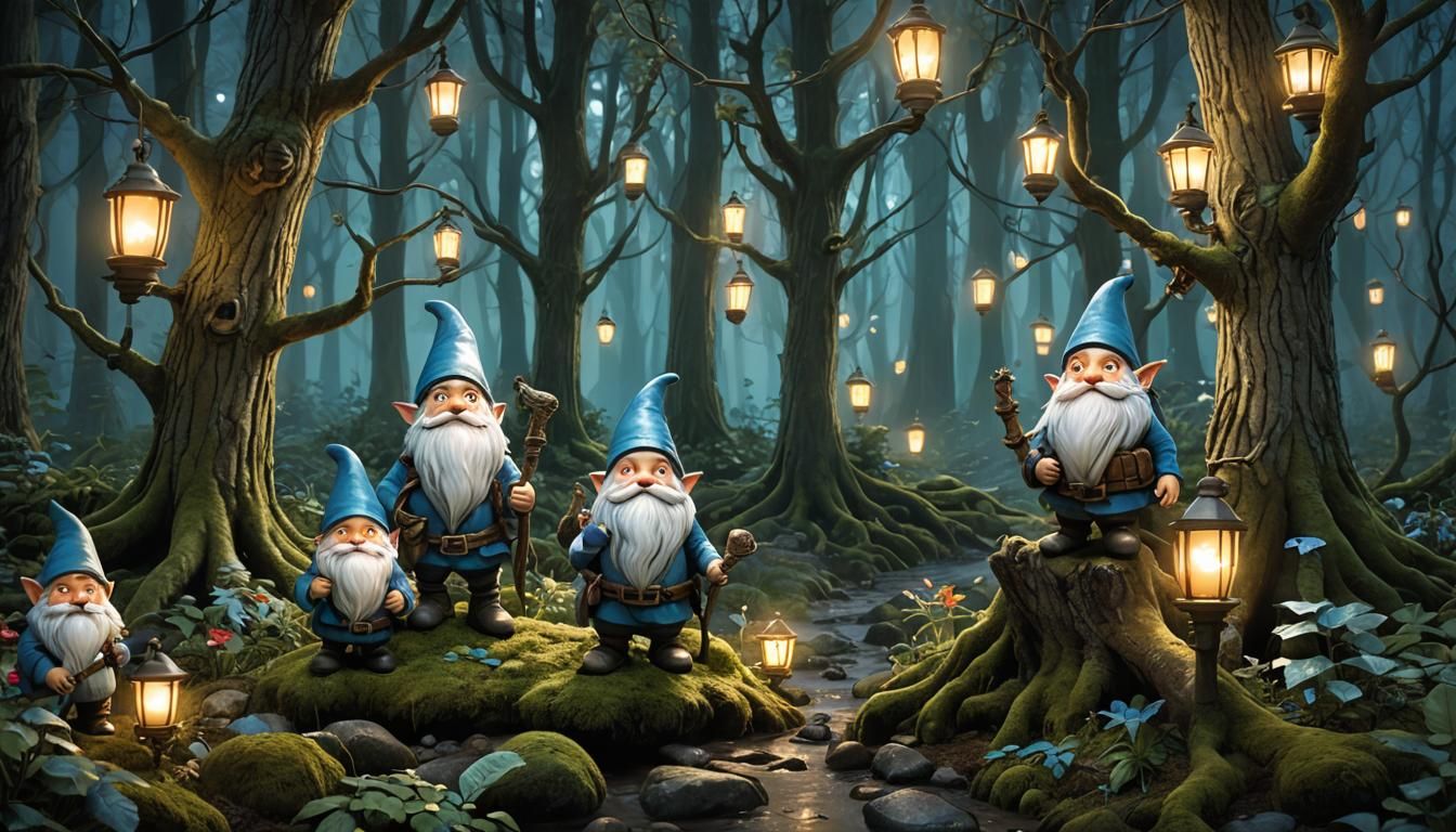 Moonlit Gnome Adventure
