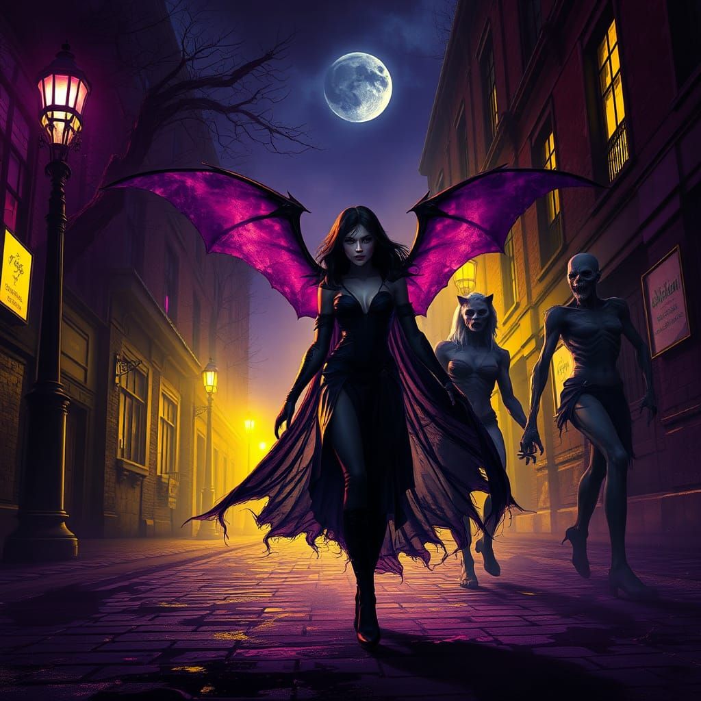 Sinister Dark Fantasy Horror Art