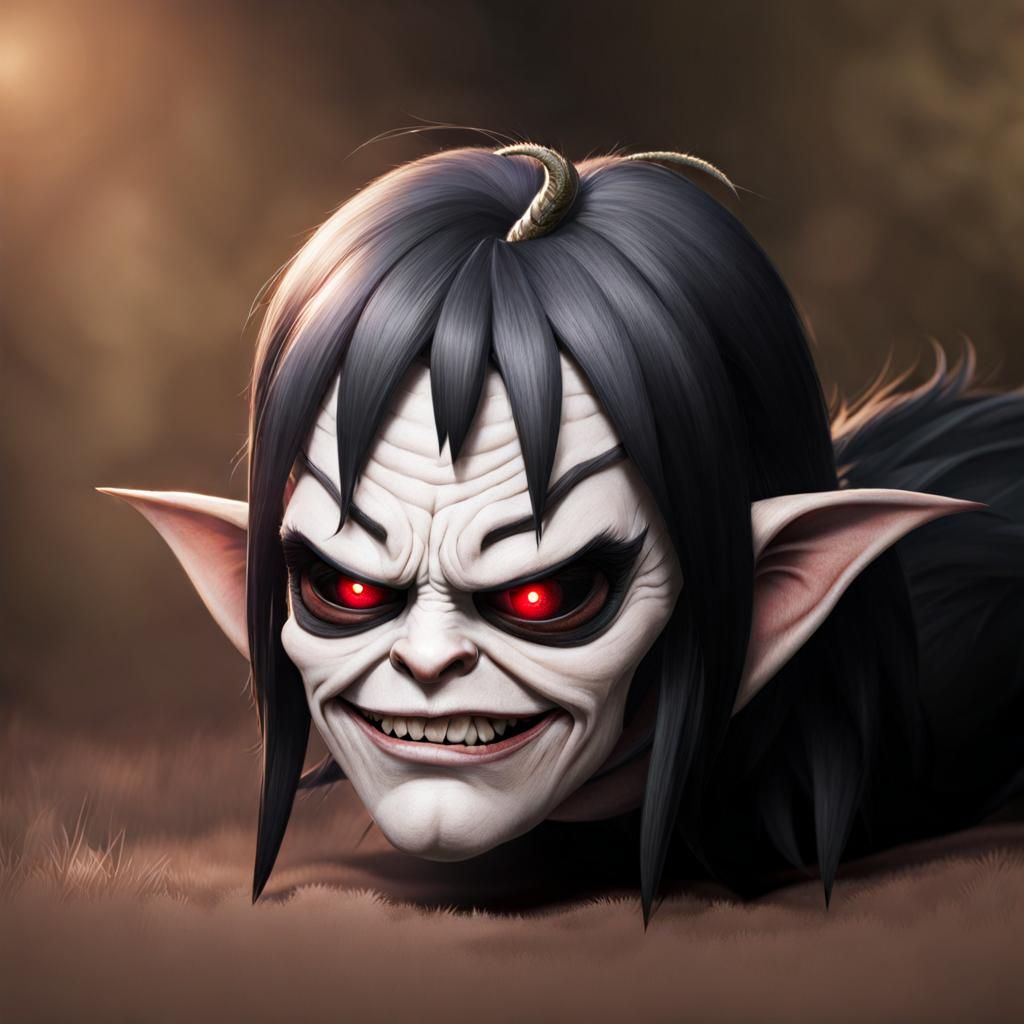 Sinister Abstract AI Art