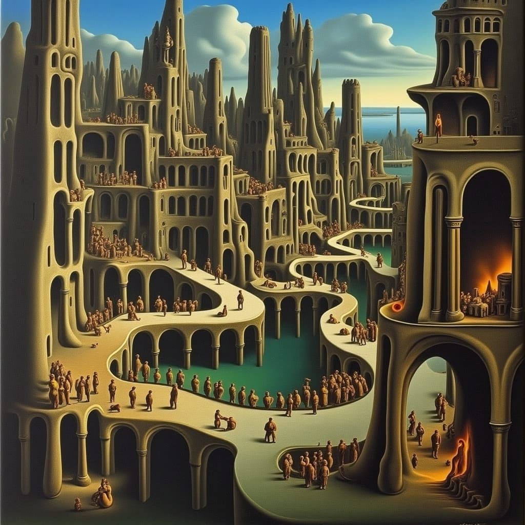 Stone Age Metropolis: A Harmonious Contradiction