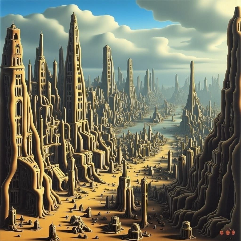 Stone Age Metropolis in Modern Disguise