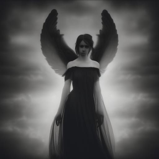 Ethereal Fairy Portrait in Infrared Photography