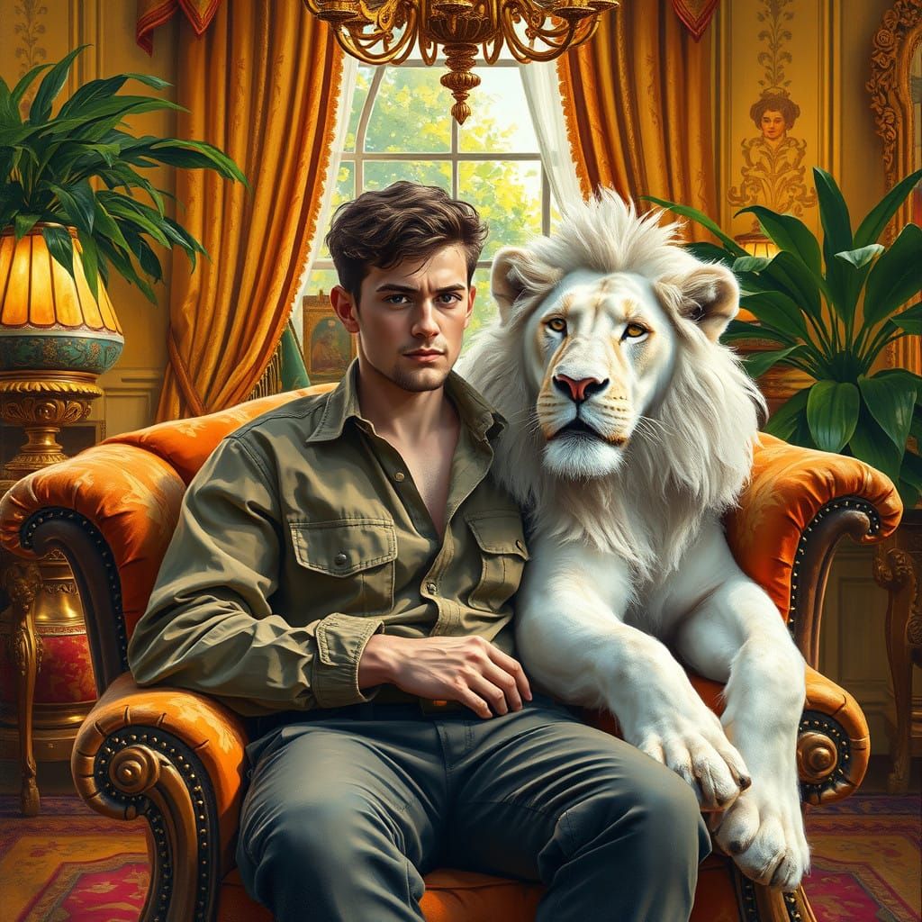 A Gentleman Surrounded by Majesty