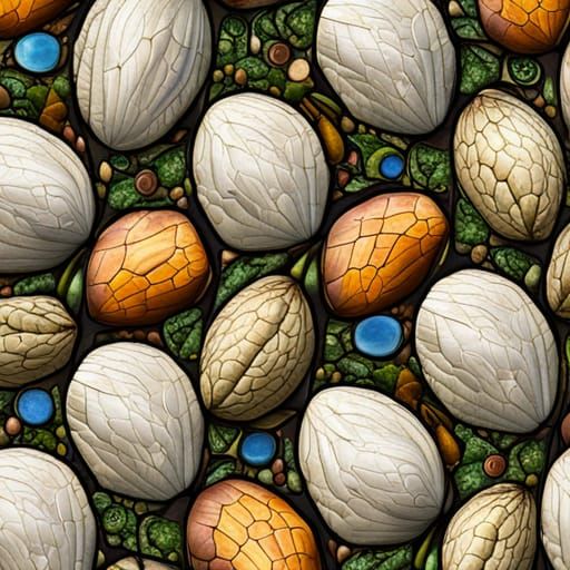 Beetle Shell Texture: Flat Tileable Carapace