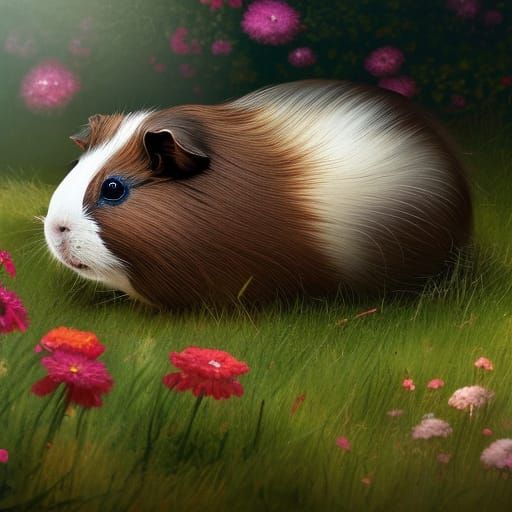 Guinea Pig Garden: Dark Fantasy Concept Art