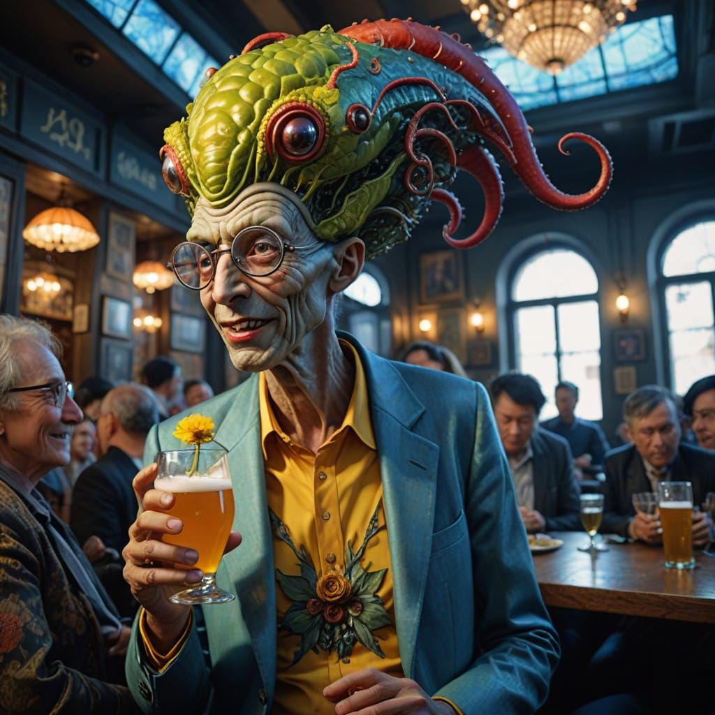 Successful 'Merger': He's now the Only person on Earth who speaks 14 alien tongues and 50 languages... The Augmentation ...