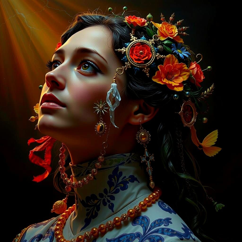 Masterpiece Painting Embodying Beauty and Truth