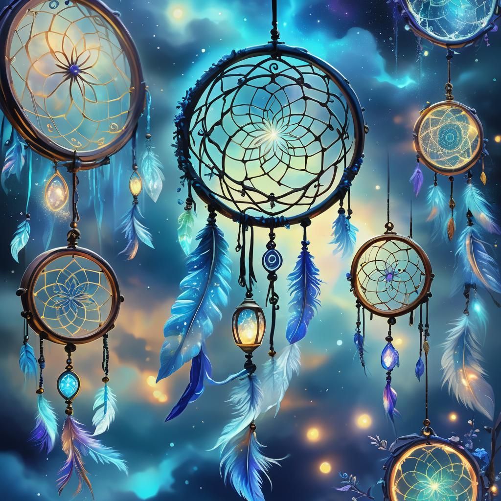 Dark Fantasy Dream Catchers with Dreamweavers