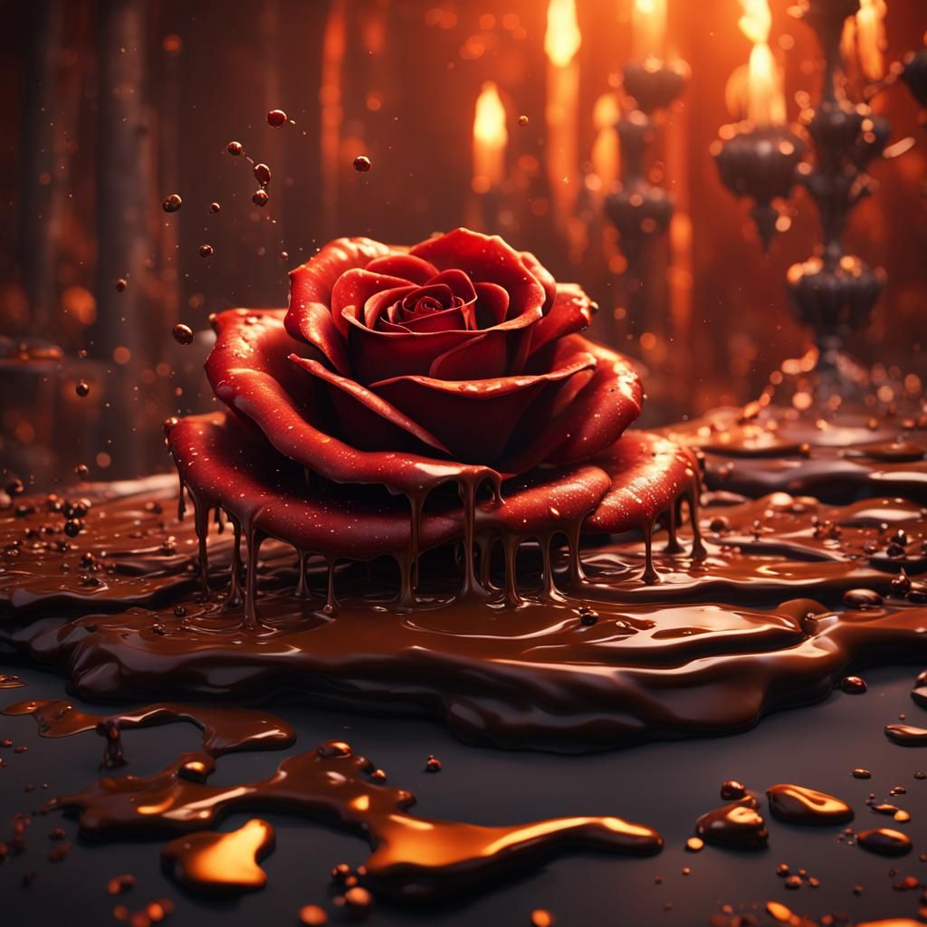Chocolate Rose: Detailed Matte Painting in Unreal Engine
