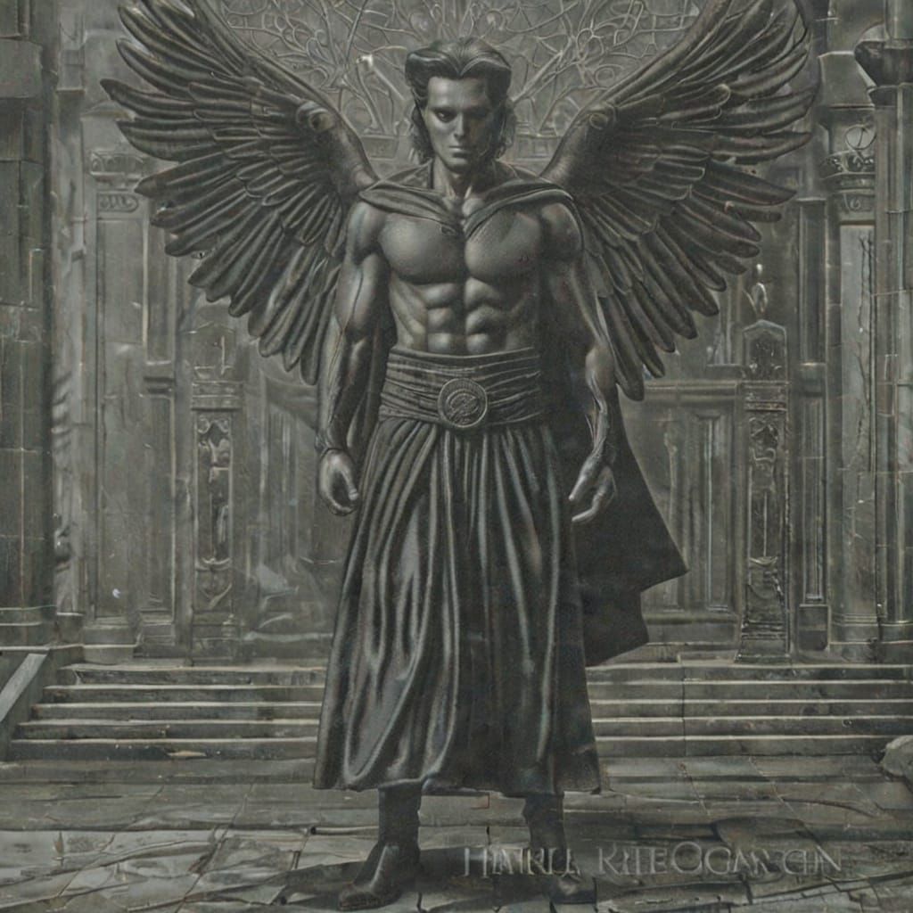 Chaos Deity Steps into Ominous Throne Room in Hyperrealistic...