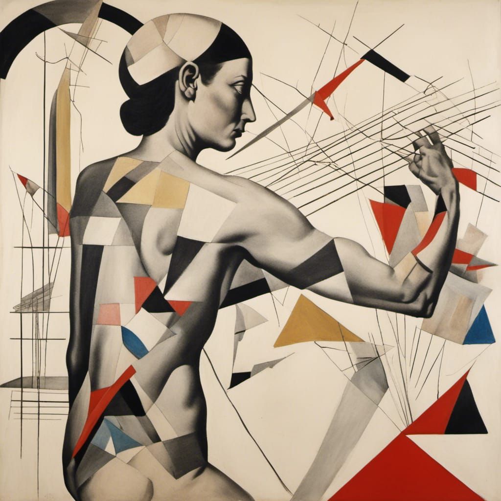 Surreal Agitprop Tattoos in Constructivist Style