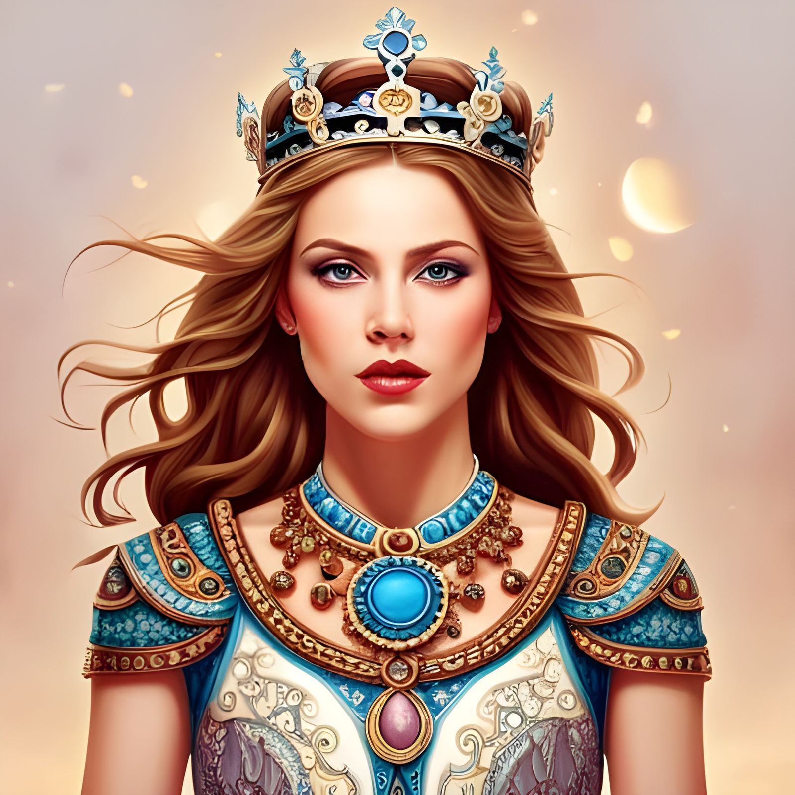 Magnificent Crown: Detailed and Ornate AI Art